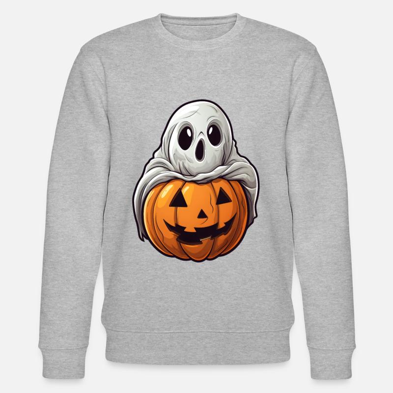 Ghost Pumpkin Halloween Comic - Sweat bio CHANGER Stanley/Stella Unisexe - undefined