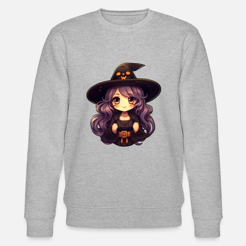 Comic Witch - Stanley/Stella CHANGER Unisex Organic Sweatshirt - undefined