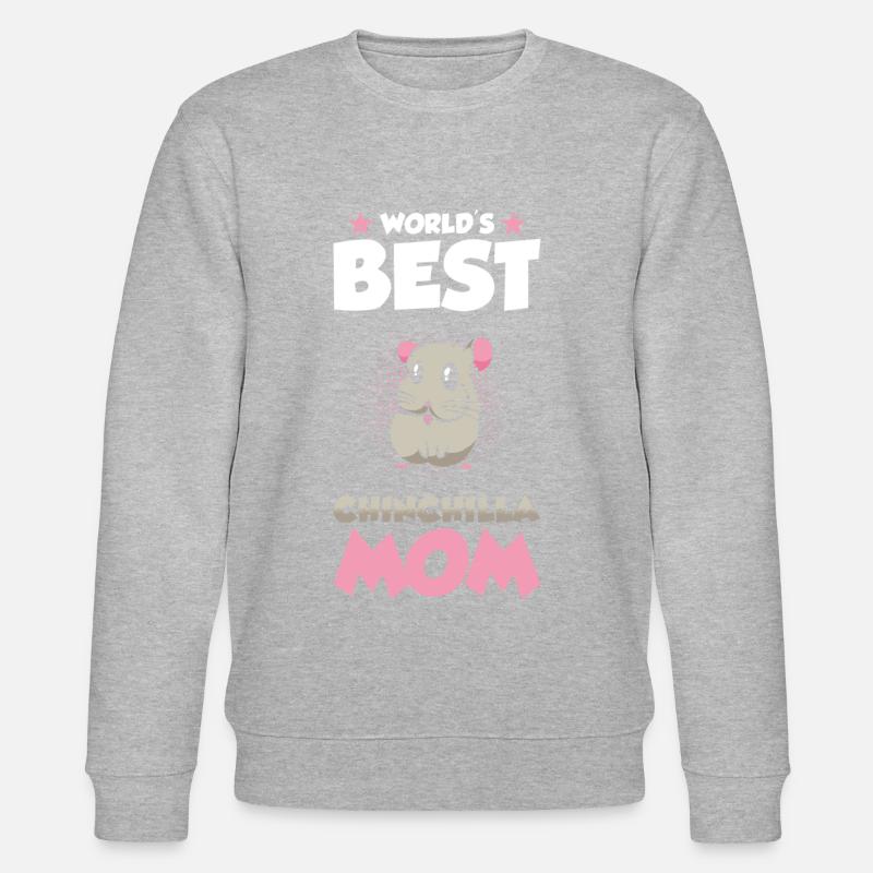 Chinchilla Mama Geschenk - Stanley/Stella Unisex Bio-Sweatshirt CHANGER  - undefined