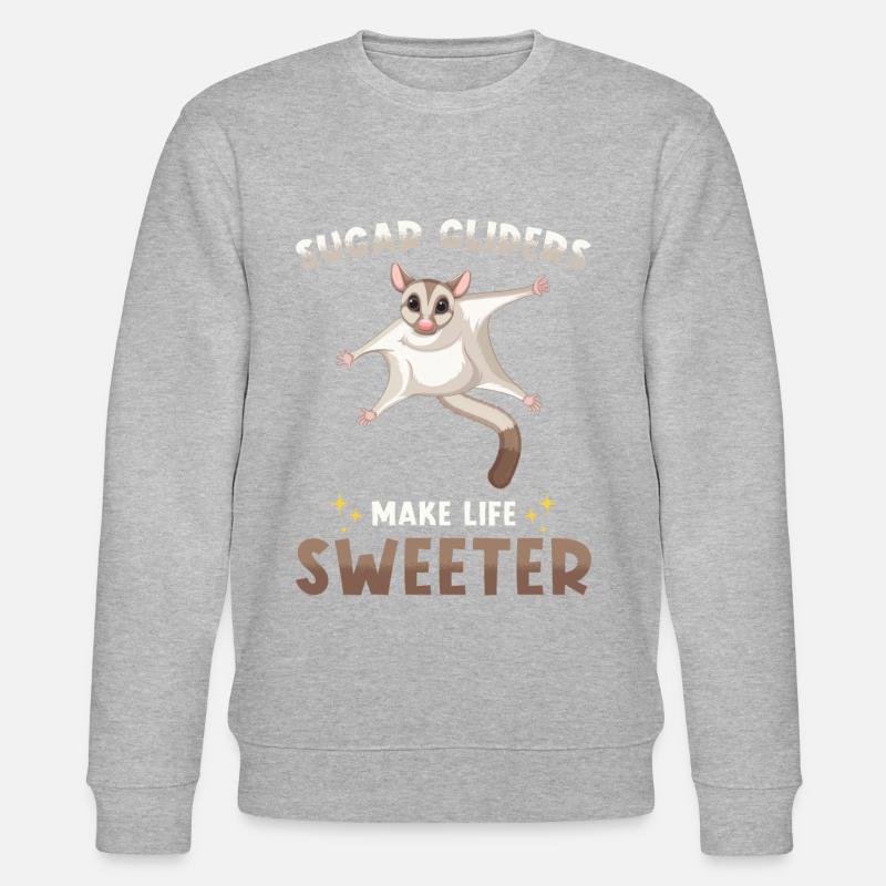 Sugar Glider Spruch - Stanley/Stella Unisex Bio-Sweatshirt CHANGER - undefined