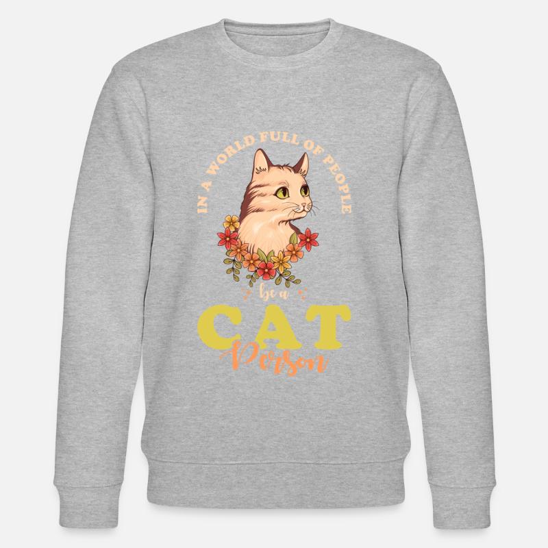 Chat Homme Chat Mignon - Sweat bio CHANGER Stanley/Stella Unisexe - undefined
