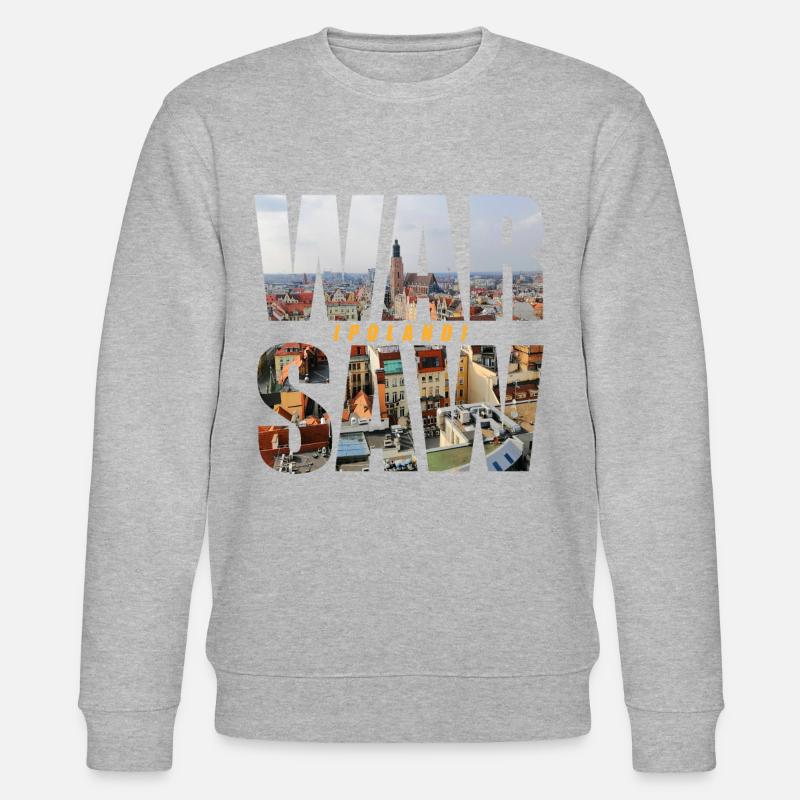 Varsovie Pologne Souvenir - Sweat bio CHANGER Stanley/Stella Unisexe - undefined