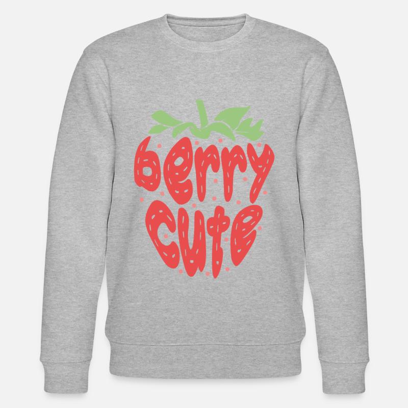 Frucht Fruitarian Erdbeere Beere - Stanley/Stella Unisex Bio-Sweatshirt CHANGER  - undefined