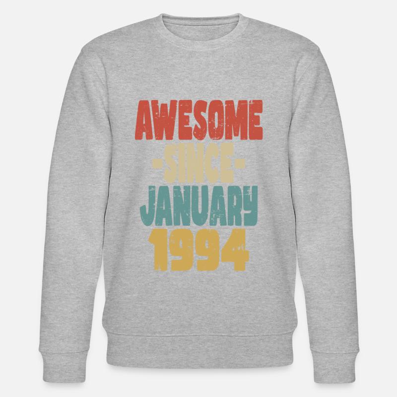 Fantastischer Januar 1994 - Stanley/Stella Unisex Bio-Sweatshirt CHANGER  - undefined