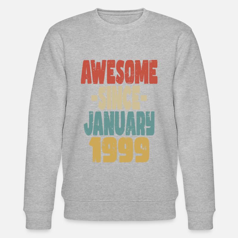 Fantastischer Januar 1999 - Stanley/Stella Unisex Bio-Sweatshirt CHANGER  - undefined