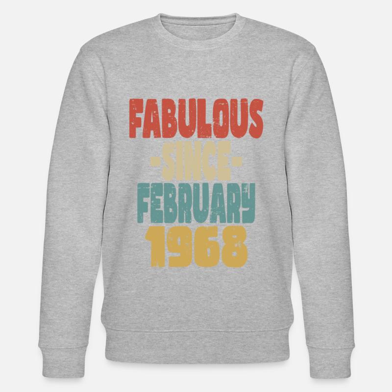 Fabelhafter Februar 1968 - Stanley/Stella Unisex Bio-Sweatshirt CHANGER  - undefined