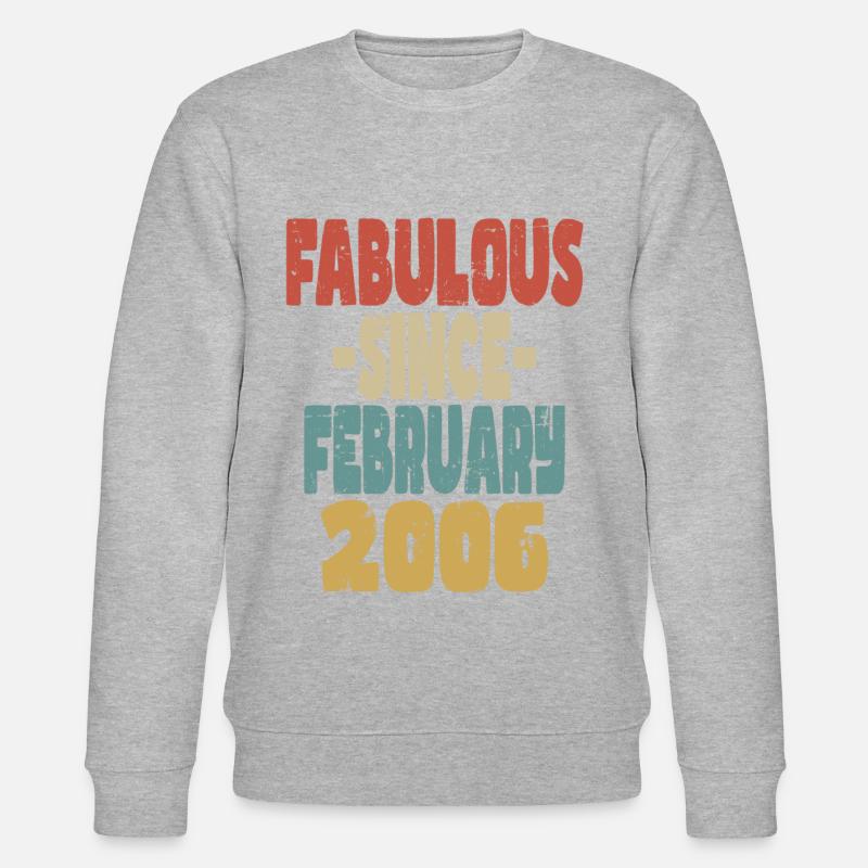 Fabuleux Février 2006 - Sweat bio CHANGER Stanley/Stella Unisexe - undefined