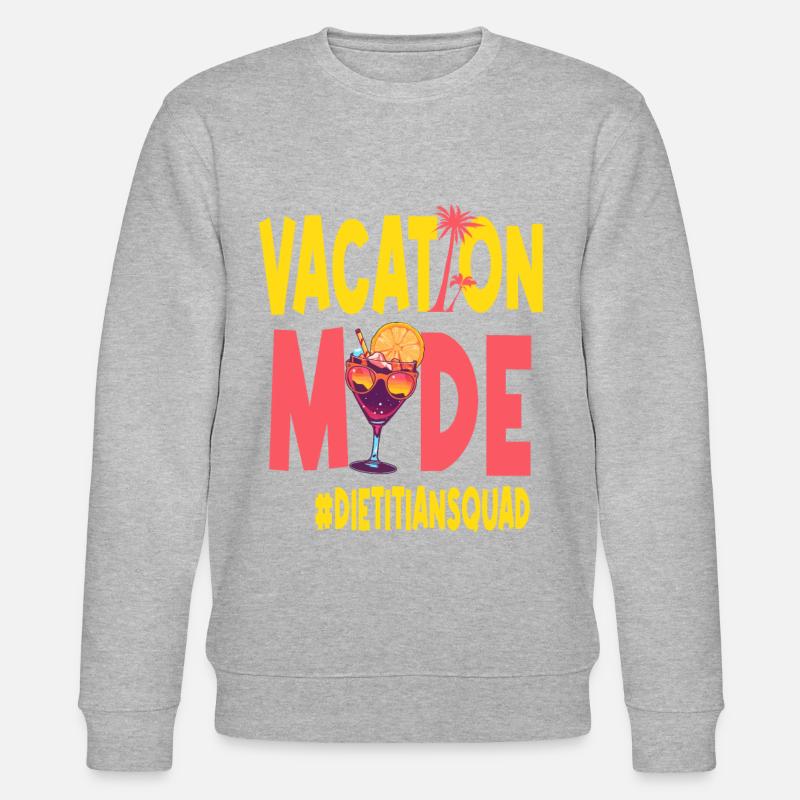 Ernährungsberater Urlaub Vacy Mode Diätassistent - Stanley/Stella Unisex Bio-Sweatshirt CHANGER  - undefined