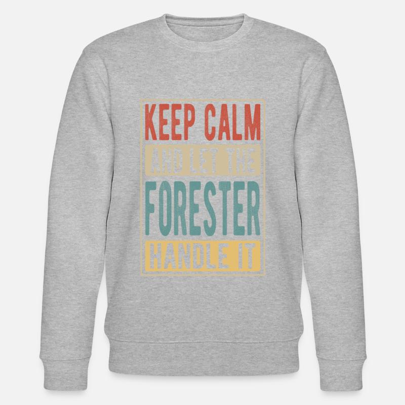Förster Retro Geschenk - Stanley/Stella Unisex Bio-Sweatshirt CHANGER  - undefined