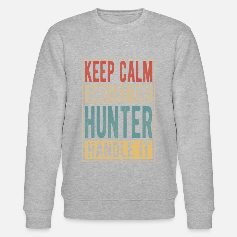 Hunter Retro Geschenk - Stanley/Stella Unisex Bio-Sweatshirt CHANGER  - undefined
