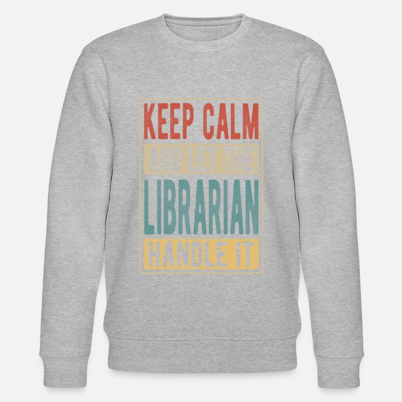 Bibliothécaire rétro cadeau - Sweat bio CHANGER Stanley/Stella Unisexe - undefined