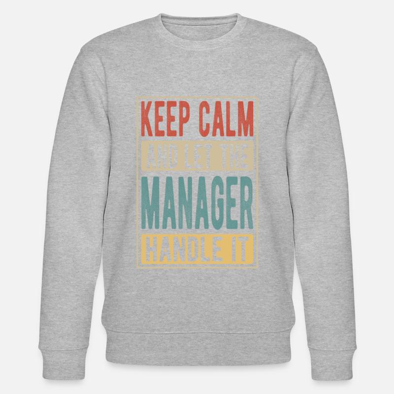 Manager Retro Geschenk - Stanley/Stella Unisex Bio-Sweatshirt CHANGER  - undefined