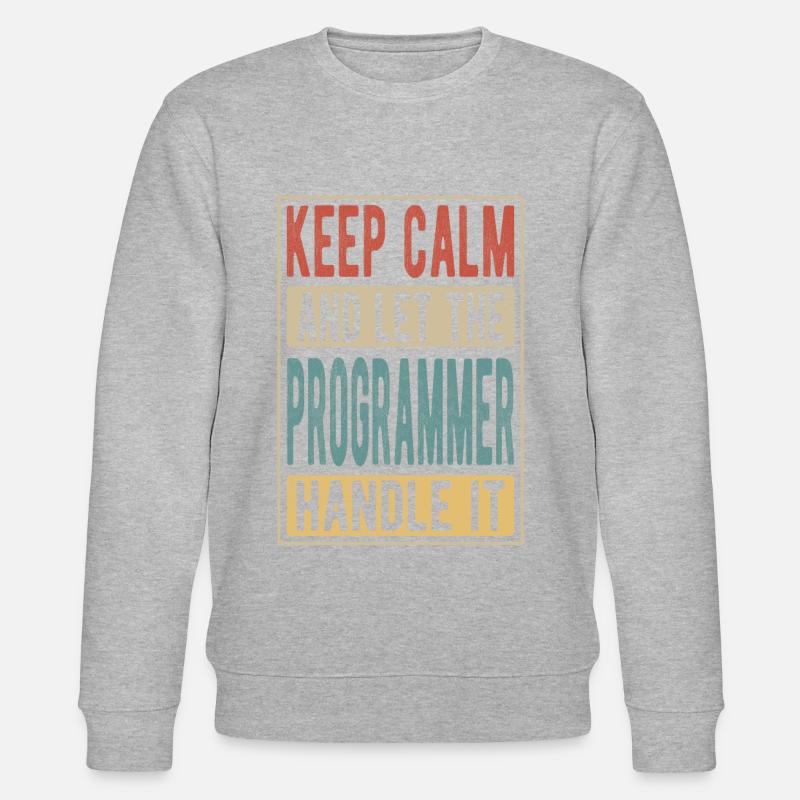 Programmer Retro Gift - Stanley/Stella CHANGER Unisex Organic Sweatshirt - undefined