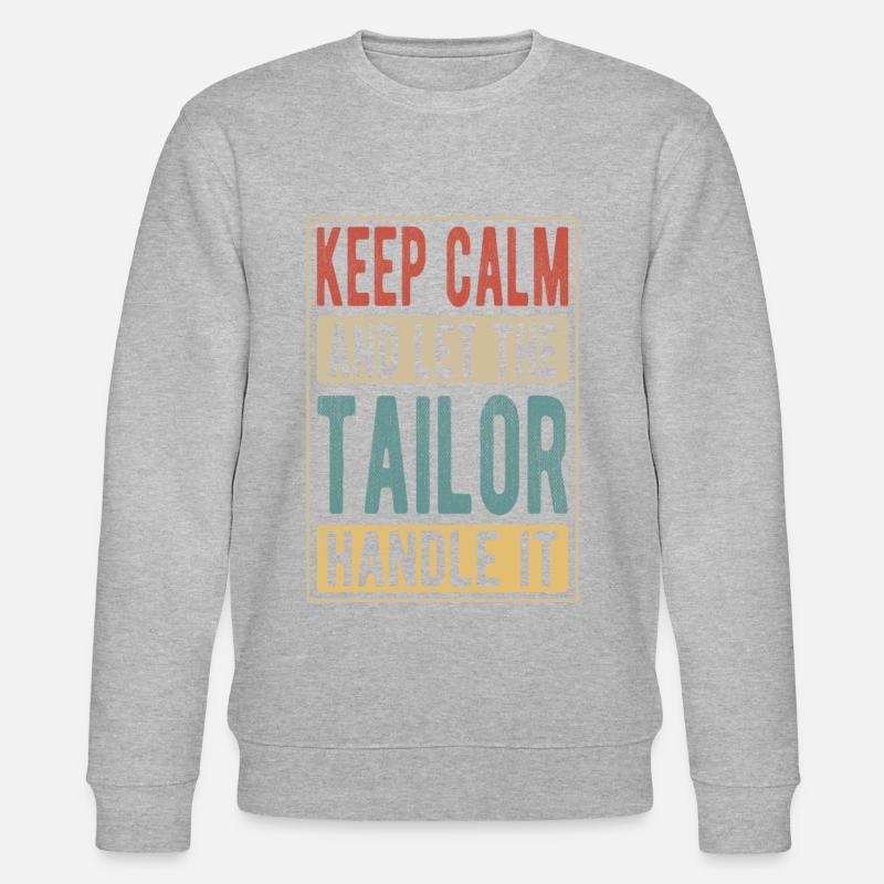 Tailor Retro Geschenk - Stanley/Stella Unisex Bio-Sweatshirt CHANGER  - undefined