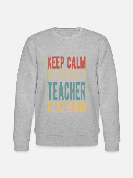 Lehrer Retro Geschenk - Stanley/Stella Unisex Bio-Sweatshirt CHANGER  - 