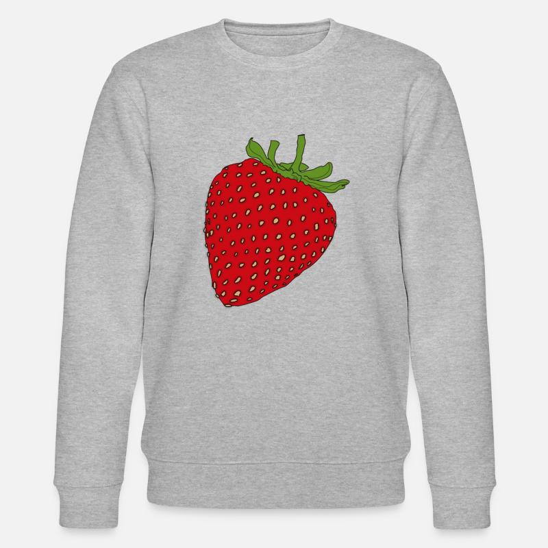 fraise - Sweat bio CHANGER Stanley/Stella Unisexe - gris chiné
