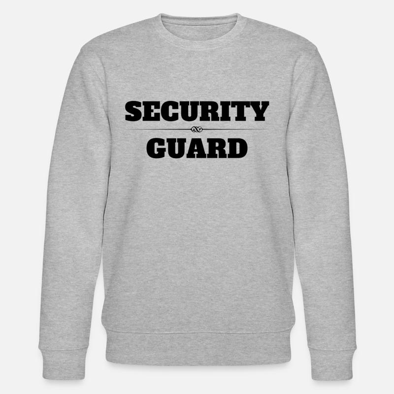 Security Guard - Stanley/Stella Unisex Bio-Sweatshirt CHANGER  - Grau meliert