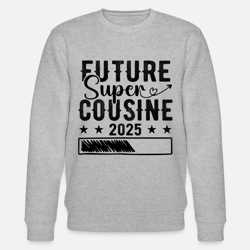 Future Super Cousine 2025 - Sweat bio CHANGER Stanley/Stella Unisexe - gris chiné
