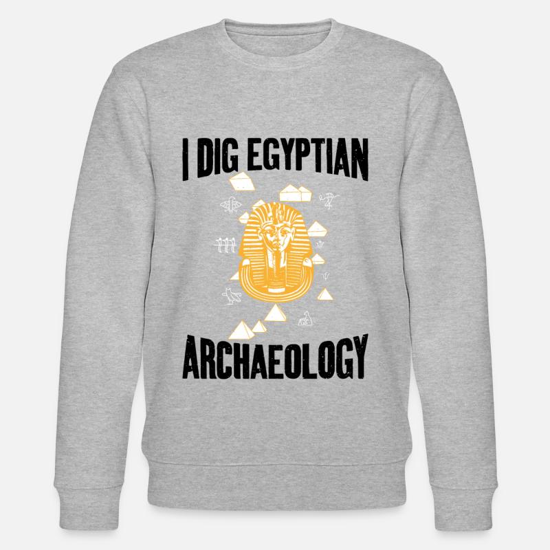 Dig Egyptian Archaeology Archéologue Expert - Sweat bio CHANGER Stanley/Stella Unisexe - gris chiné