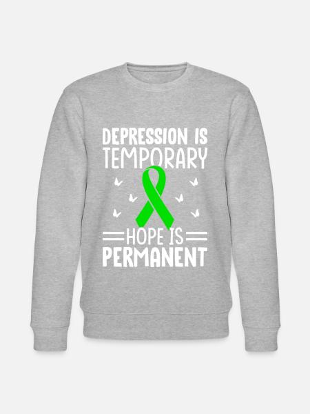 Mental health - Stanley/Stella CHANGER Unisex Organic Sweatshirt - heather grey