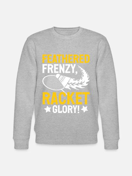 Badminton Players Badminton - Stanley/Stella CHANGER Unisex Organic Sweatshirt - heather grey
