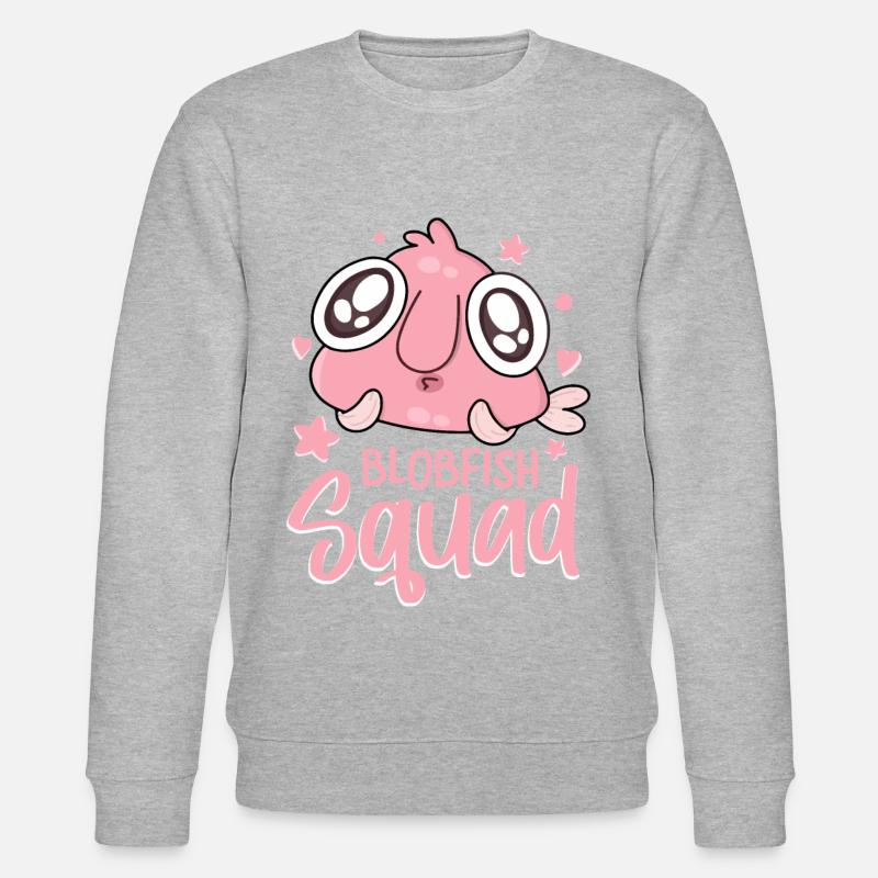 Drôle de créature marine - Sweat bio CHANGER Stanley/Stella Unisexe - gris chiné