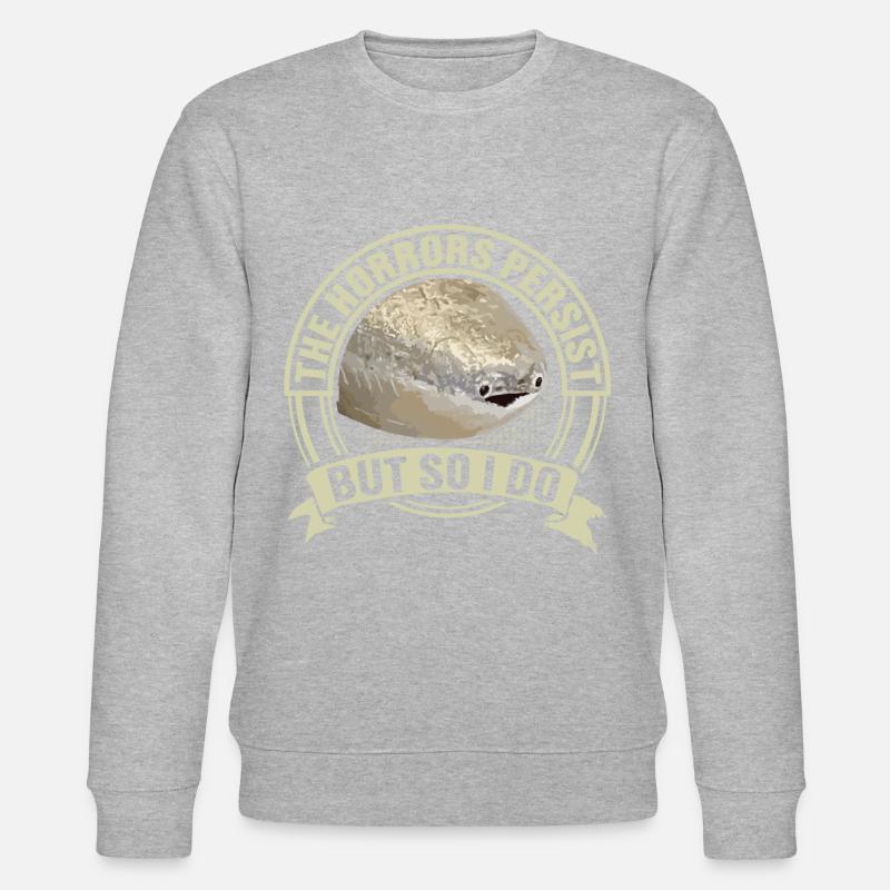 Drôle de poisson Sacabambaspi Meme - Sweat bio CHANGER Stanley/Stella Unisexe - gris chiné