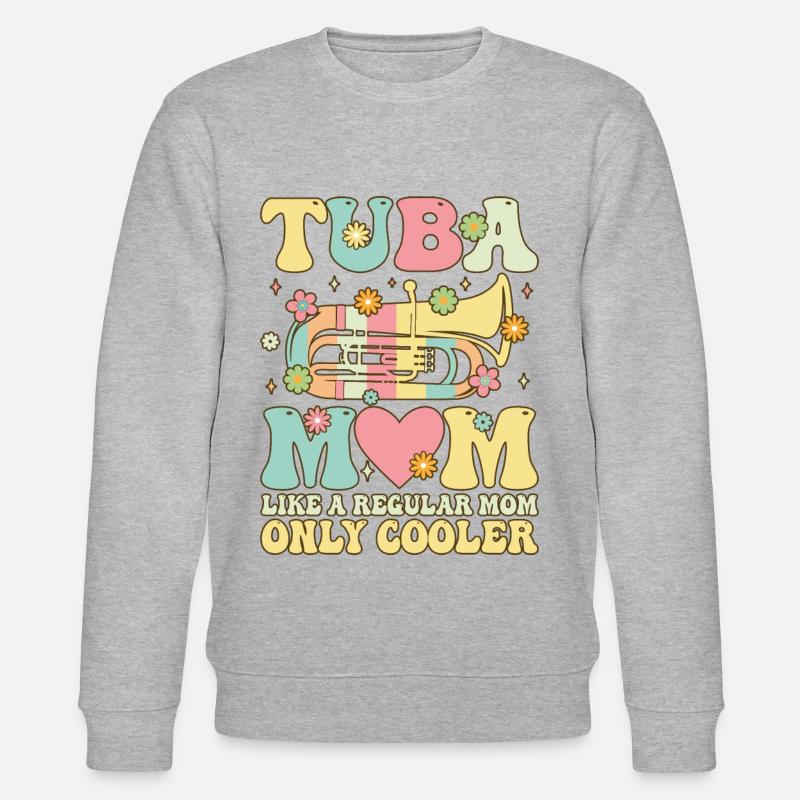 Joueurs de tuba groovy - Sweat bio CHANGER Stanley/Stella Unisexe - gris chiné