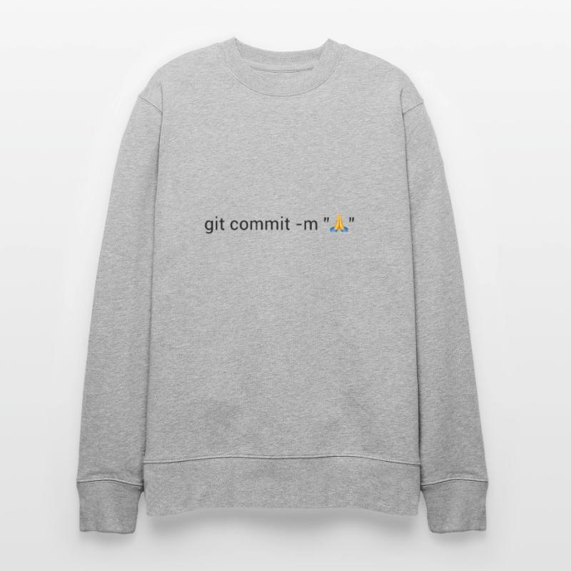 Programmer Git Pray Stanley/Stella CHANGER Unisex Organic Sweatshirt