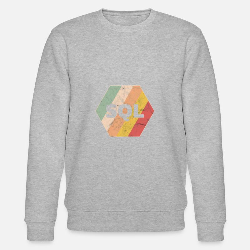 Programmeur développeur SQL - Sweat bio CHANGER Stanley/Stella Unisexe - gris chiné
