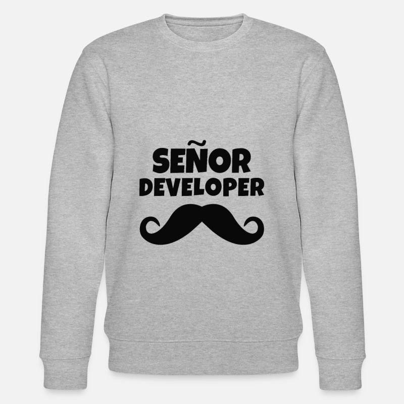 Cadeau de programmeur principal - Sweat bio CHANGER Stanley/Stella Unisexe - gris chiné