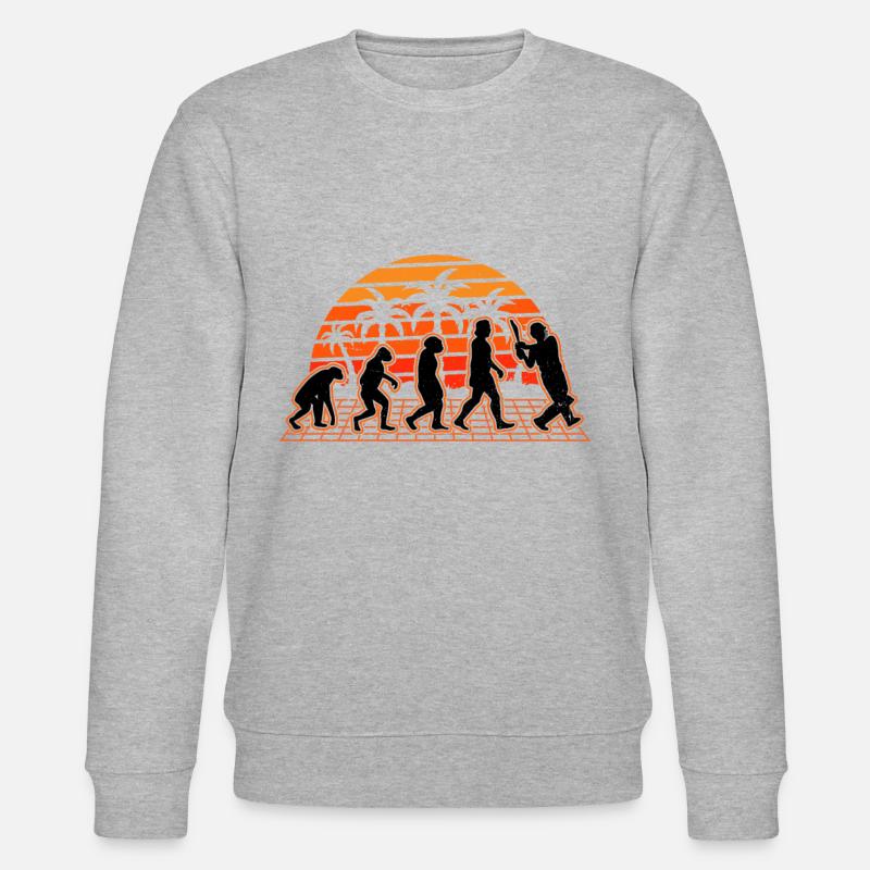 Cricket Evolution Sunset Cricketer - Sweat bio CHANGER Stanley/Stella Unisexe - gris chiné