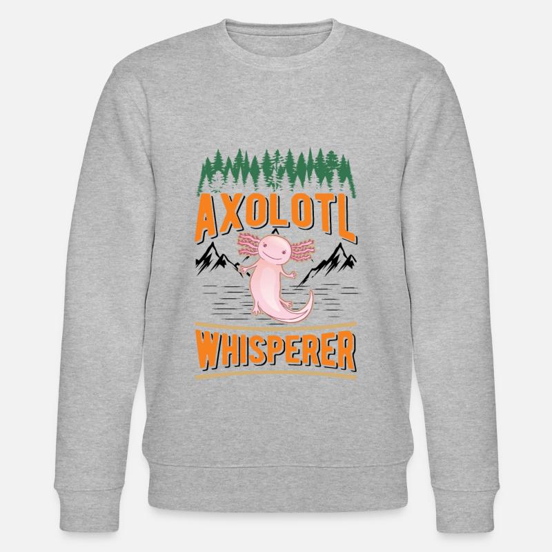 Axolotl Whisperer Queue Lurch - Sweat bio CHANGER Stanley/Stella Unisexe - gris chiné