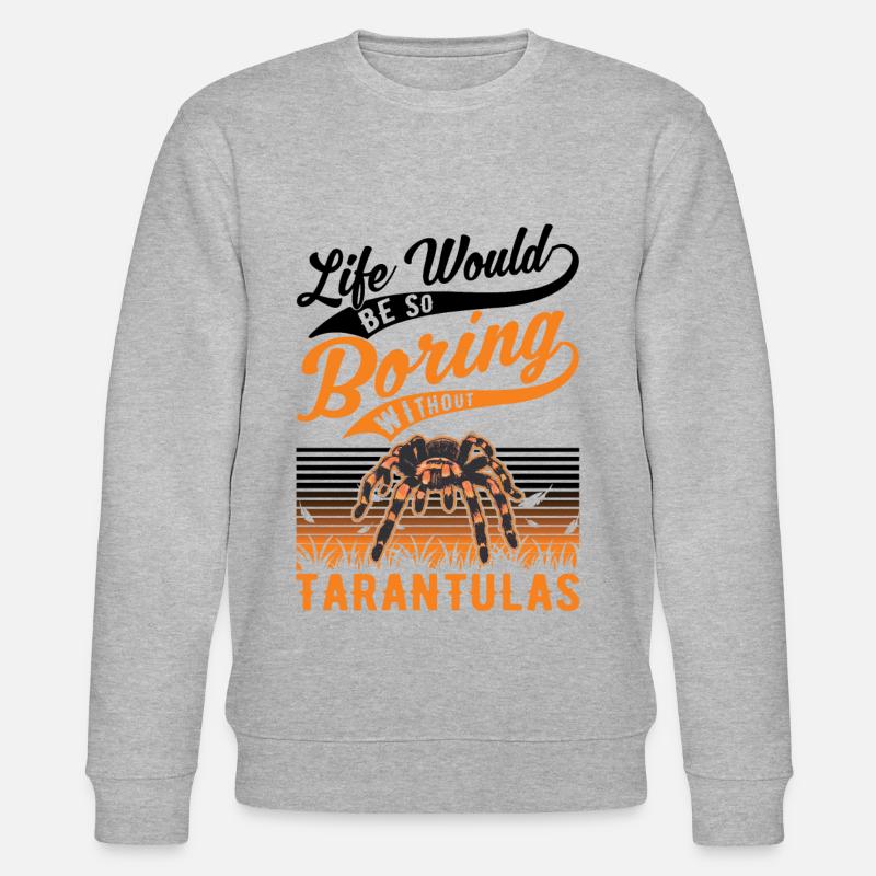 Tarentule Cadeau Araignée Tarentule - Sweat bio CHANGER Stanley/Stella Unisexe - gris chiné