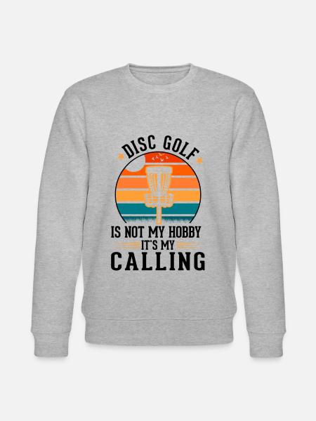 Discgolf Wurfscheibe Disc Golf - Stanley/Stella Unisex Bio-Sweatshirt CHANGER  - Grau meliert