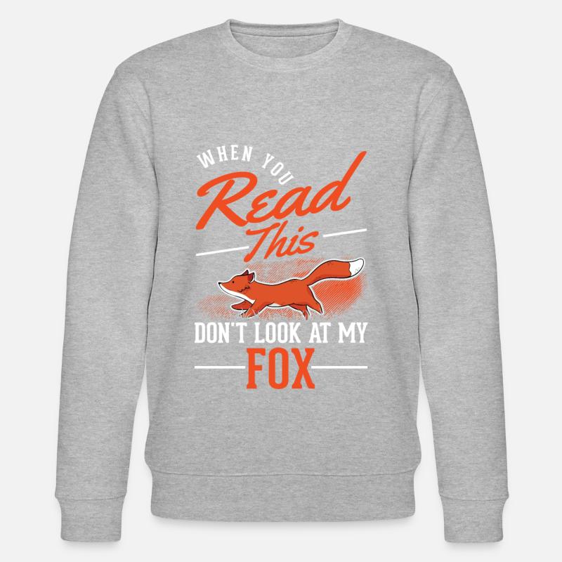 Fox Gift Red Fox - Stanley/Stella CHANGER Unisex Organic Sweatshirt - undefined