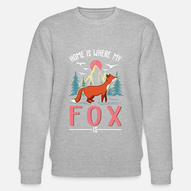 Fuchs Geschenk Rotfuchs - Stanley/Stella Unisex Bio-Sweatshirt CHANGER  - undefined