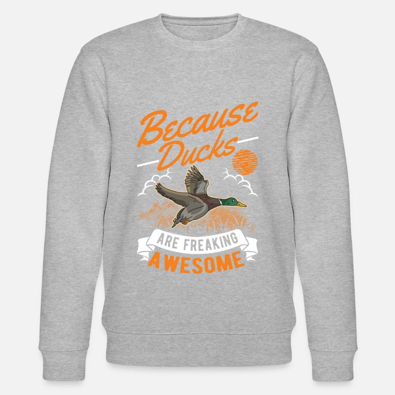 Ducks Gift Duck Breeder - Stanley/Stella CHANGER Unisex Organic Sweatshirt - undefined