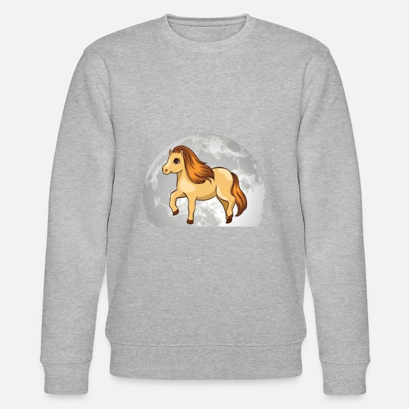 Shetland Pony Mond - Stanley/Stella Unisex Bio-Sweatshirt CHANGER - undefined