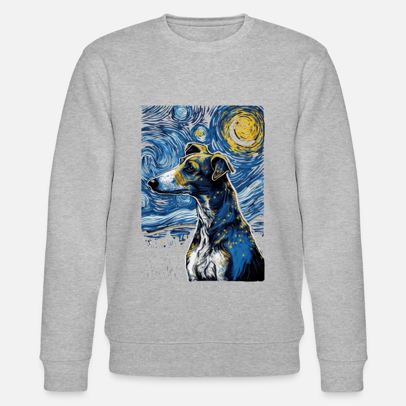 Galgo Espanol Starry Night - Stanley/Stella Unisex Bio-Sweatshirt CHANGER  - undefined