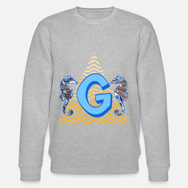 Seahorse E 262 g - Stanley/Stella CHANGER Unisex Organic Sweatshirt - heather grey