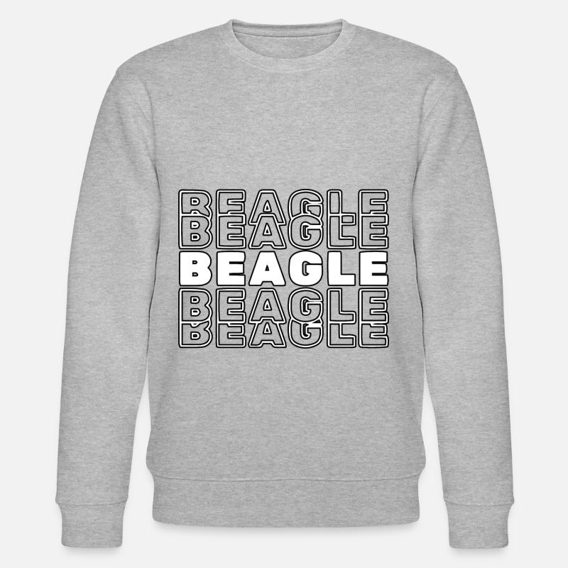 Beagle - Stanley/Stella Unisex Bio-Sweatshirt CHANGER  - Grau meliert
