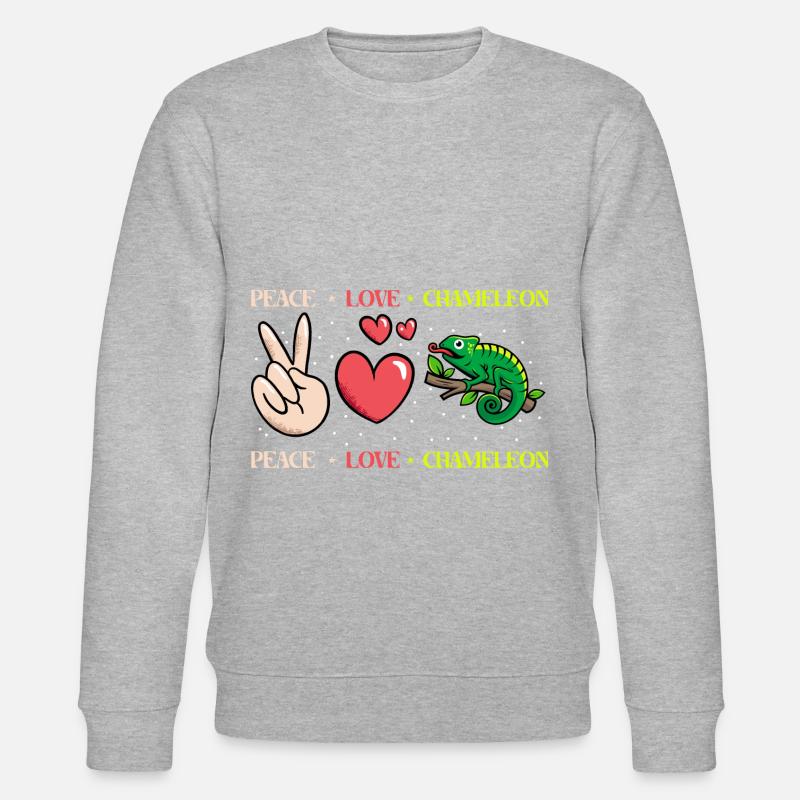Chamäleon - Stanley/Stella Unisex Bio-Sweatshirt CHANGER  - Grau meliert