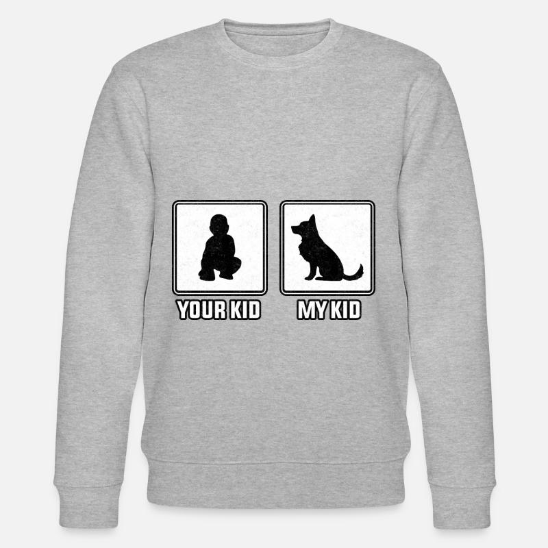 Ton enfant mon enfant - Sweat bio CHANGER Stanley/Stella Unisexe - gris chiné