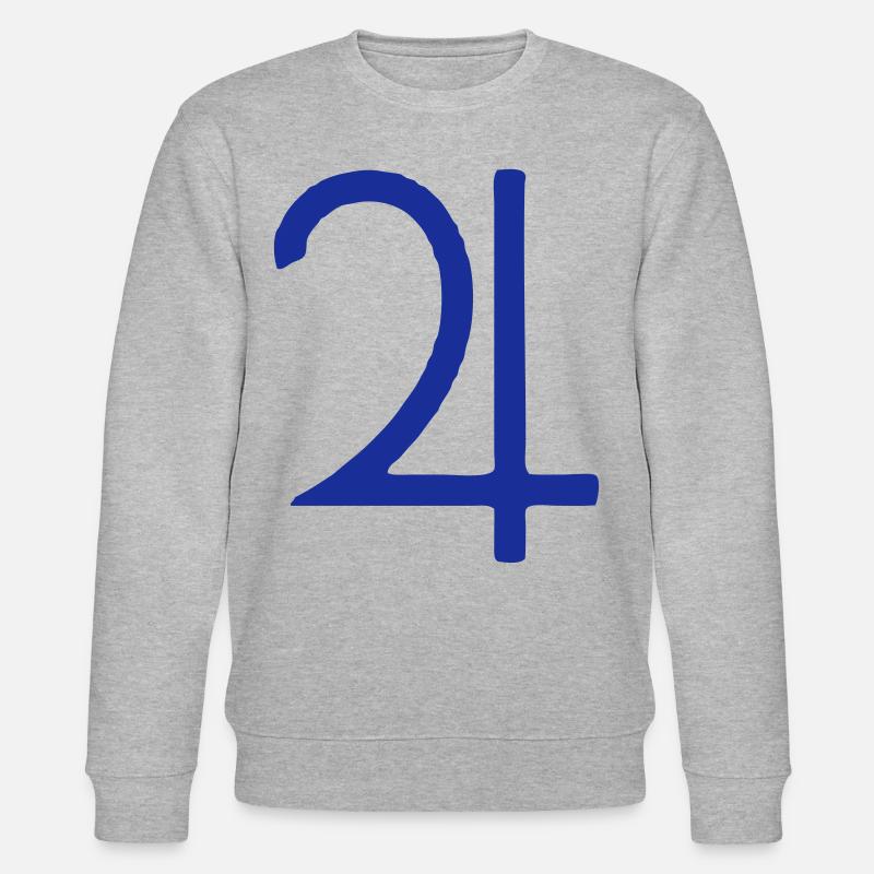 symbol jupiter planete - Stanley/Stella Unisex Bio-Sweatshirt CHANGER  - Grau meliert
