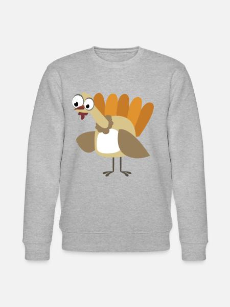 Turkey Gobbler - Stanley/Stella CHANGER Unisex Organic Sweatshirt - heather grey