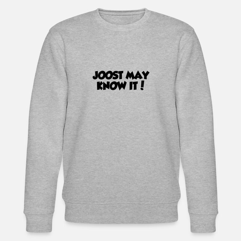 Joost may know it - Stanley/Stella CHANGER Unisex Organic Sweatshirt - heather grey