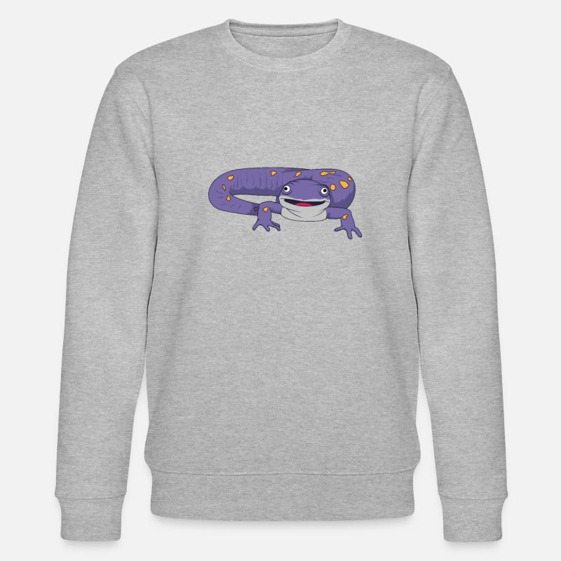du triton salamandre - Sweat bio CHANGER Stanley/Stella Unisexe - gris chiné