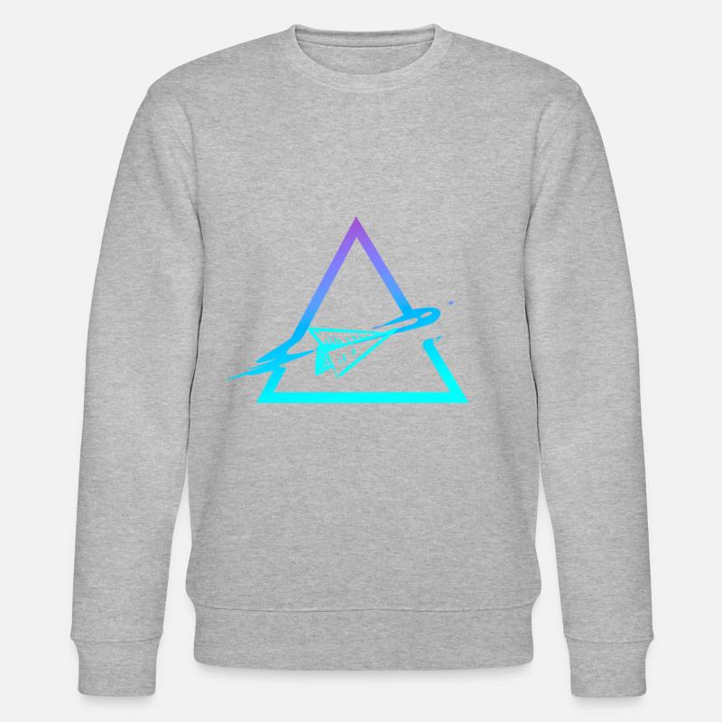 3eck - Stanley/Stella Unisex Bio-Sweatshirt CHANGER  - Grau meliert