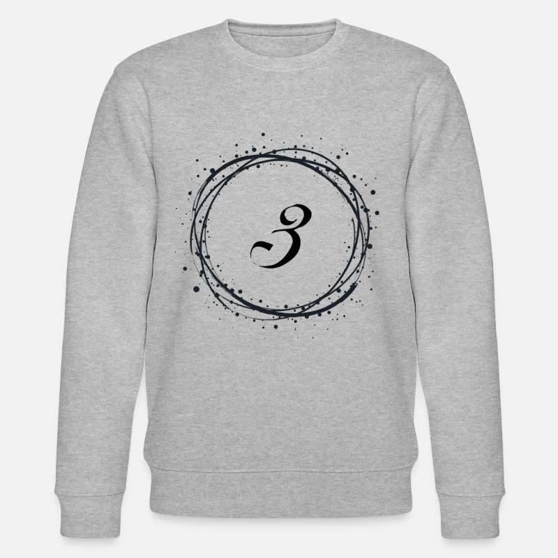 3 - Stanley/Stella Unisex Bio-Sweatshirt CHANGER  - Grau meliert